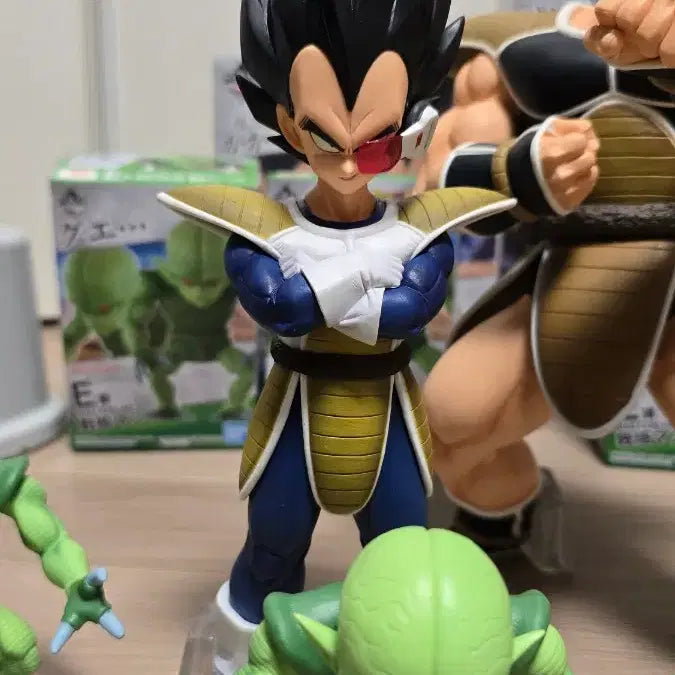 [BUNJANG] Dragon Ball Vegeta, Nappa, Saibaman Figure Set / 드래곤볼 피규어 베지터 네퍼 재배맨 세트