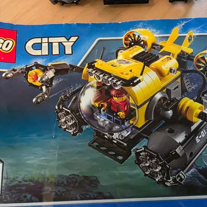 [BUNJANG] LEGO City 60092 Deep Sea Exploration Submarine / 레고 시티 60092 해저탐사대 잠수함