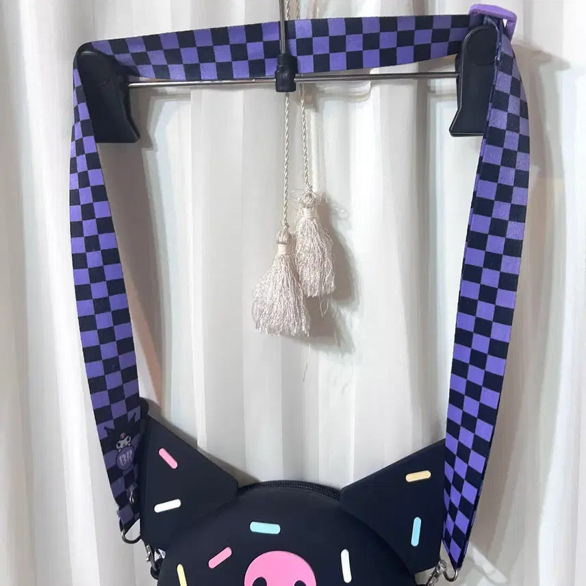 [BUNJANG] Baskin Robbins Kuromi Crossbody Bag / 베스킨라빈스 쿠로미 크로스백 거의새것