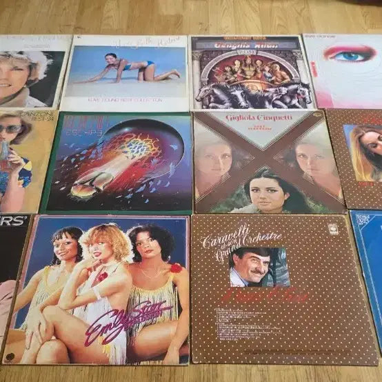[BUNJANG] Bundle Set of 21 Vinyl Records / LP판21장 일괄