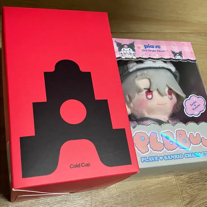 [BUNJANG] PLAVE Eunho Plppoo Doll &amp; Cold Cup Bundle Set / 플레이브 plave 플뿌우 인형 은호 콜드컵 일괄 원가 이하 양도
