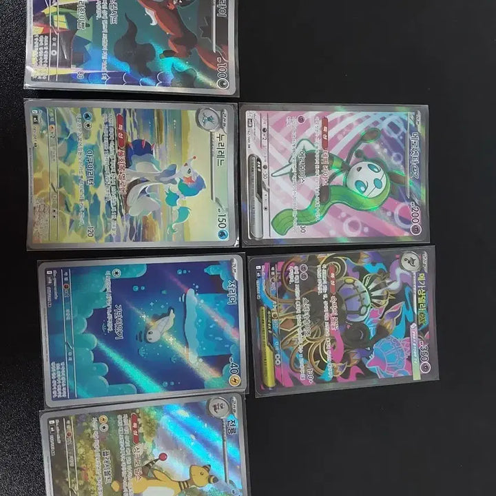 [BUNJANG] Pokemon Card 6-Card Set (Duraludon, Meloetta, Primarina, Mega Audino, Golisopod, Ampharos) / 포켓몬카드 6종 세트 (폭슬라이, 메로엣타, 누리레느, 메가상델라, 저리어, 전룡)