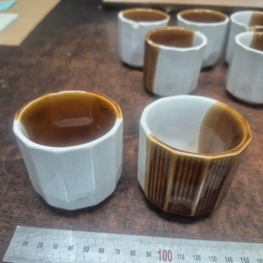 [BUNJANG] 1960-70s Traditional Tea Cup Set (2 Types) / 1960-70년대 물잔 전통 찻잔 2종 세트