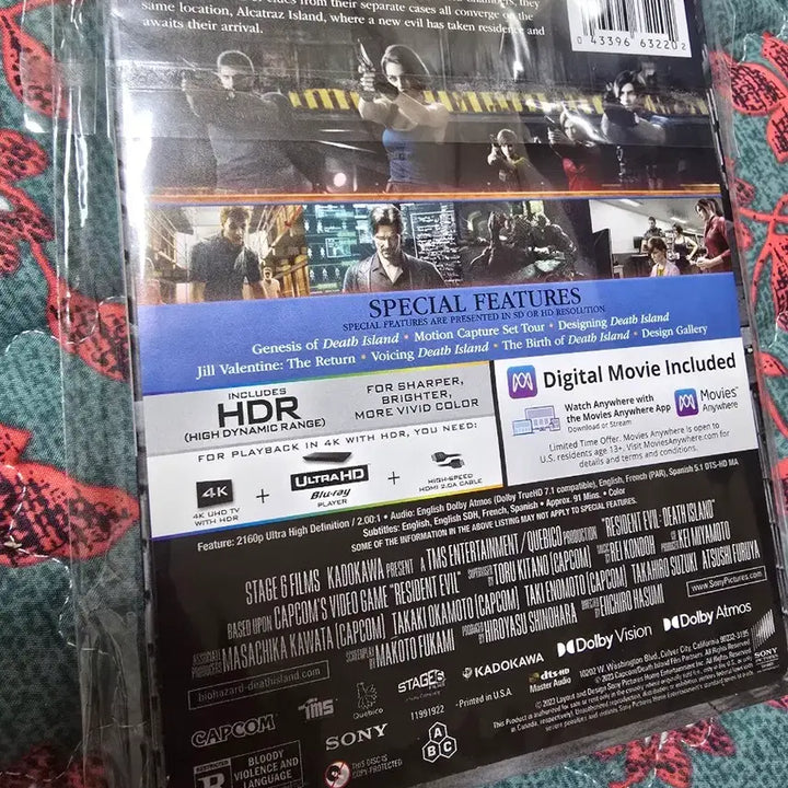 [BUNJANG] Resident Evil: Death Island 4K UHD Blu-ray Steelbook / 레지던트 이블 데스 아일랜드 4K UHD 블루레이