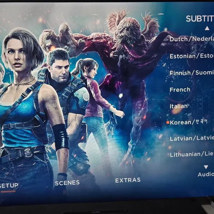 [BUNJANG] Resident Evil: Death Island 4K UHD Blu-ray Steelbook / 레지던트 이블 데스 아일랜드 4K UHD 블루레이