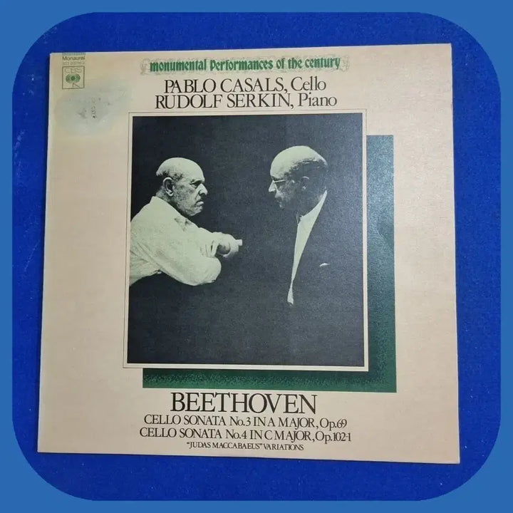 [BUNJANG] Ludwig van Beethoven Cello Sonatas No. 3 &amp; 4 LP / 베토벤 첼로 소나타 3번 4번 LP