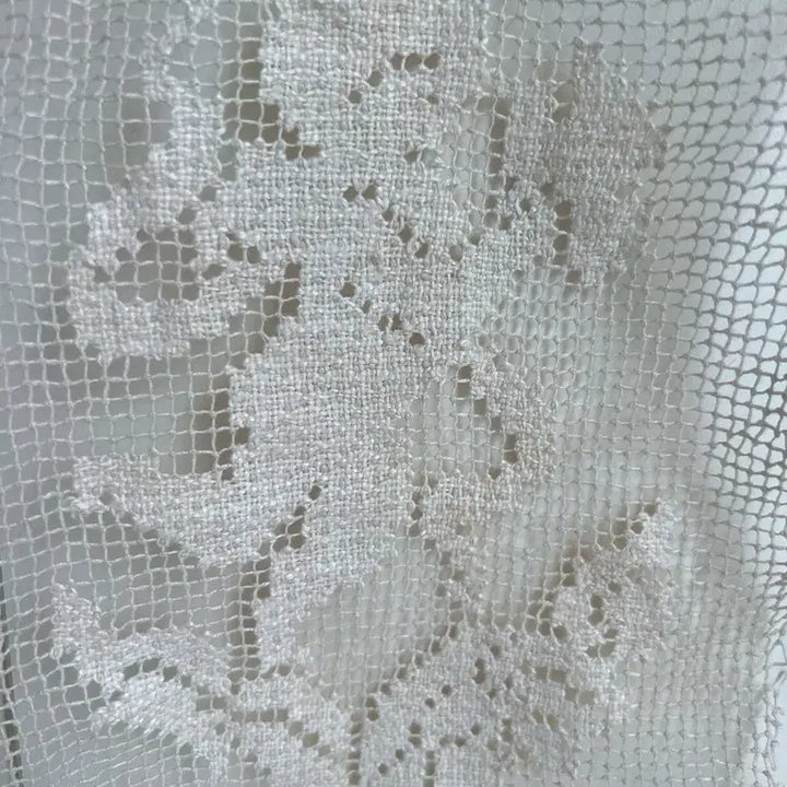[BUNJANG] French Vintage Angel Filet Lace / 프랑스 빈티지 천사 필레레이스