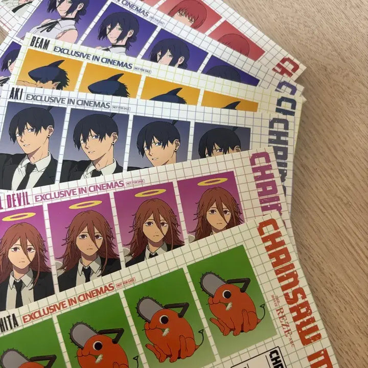 [BUNJANG] Chainsaw Man "Chainsaw Man the Movie: Reze Arc" Special Edition ID Photo Card / 체인소맨 특전 증명사진 카드