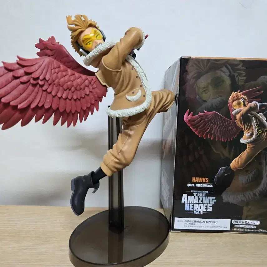 [BUNJANG] My Hero Academia The Amazing Heroes Vol.12 Hawks Figure / 나히아 더 어메이징 히어로즈 vol.12 호크스 피규어 나의히어로아카데미아