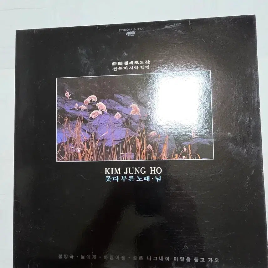 [BUNJANG] Kim Jung Ho Unsung Songs LP / 김정호 LP 못다 부른 노래