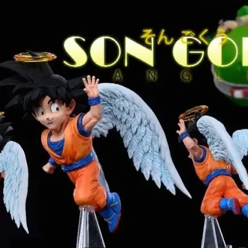 [BUNJANG] League Saga Angel Goku Resin Figure / 드래곤볼 리그사 league 천사 오공 레진월콜 피규어
