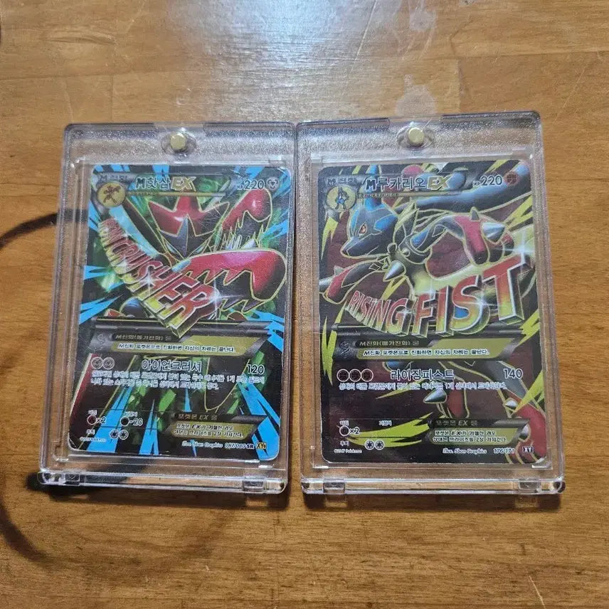 [BUNJANG] Pokemon Card Hot-sam EX / Lucario EX / 포켓몬카드 핫삼EX/루카리오EX