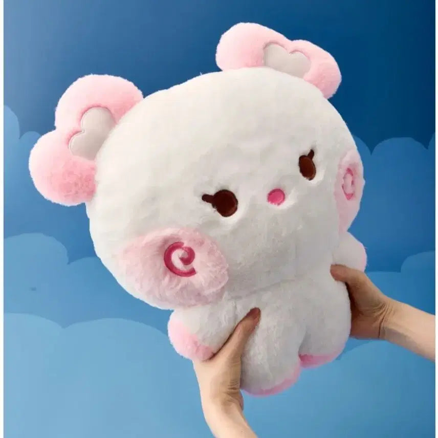 [BUNJANG] NCT WISH Line Friends Wishnini Sakurya Pangnini Large Hug Cushion / NCT WISH 엔시티위시 라인프렌즈 위시니니 사쿠야 팡이니니 대왕 대형 허그 쿠션