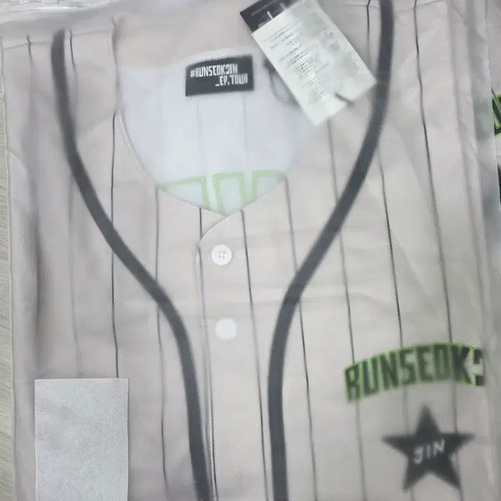 [BUNJANG] BTS Jin RUN JIN EP. TOUR Baseball Jacket / 방탄소년단 진 NEWARK 야구 점퍼