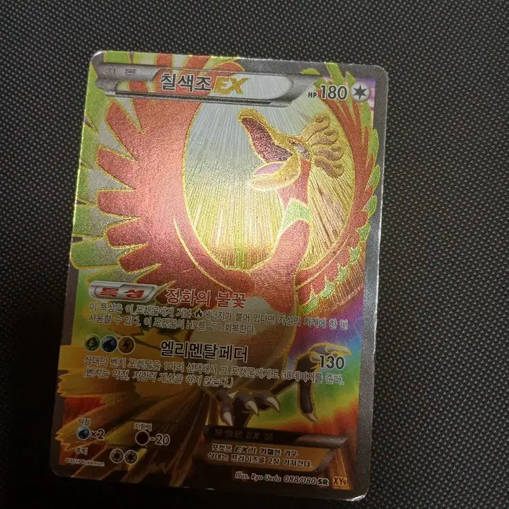 [BUNJANG] Pokemon Card Moltres EX / 포켓몬 카드 칠색조 EX