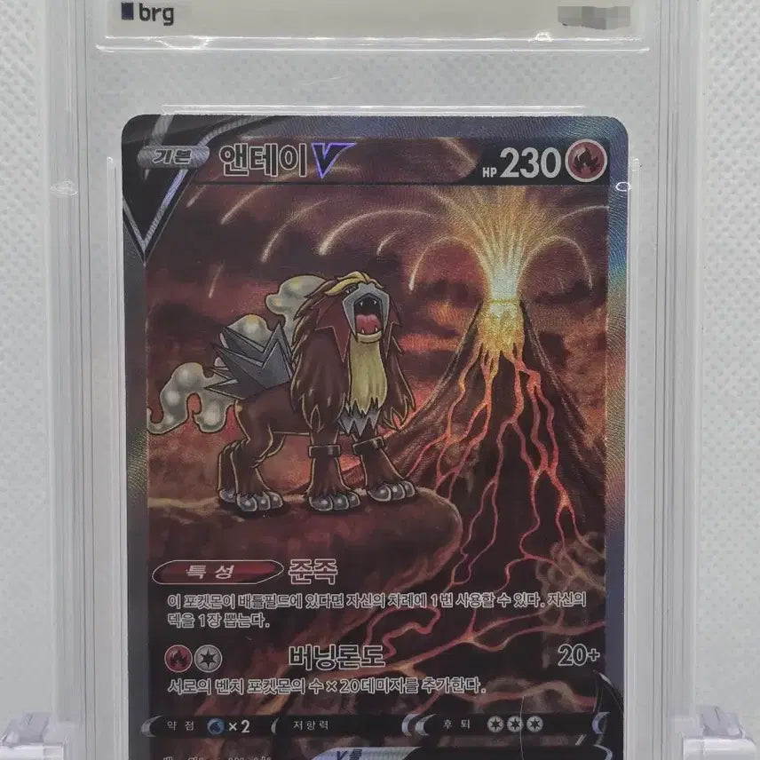 [BUNJANG] BRG 9 2023 VSTAR Universe Entei V SAR Photocard / [BRG 9] 포켓몬카드 2023 VSTAR 유니버스 앤테이 V SAR