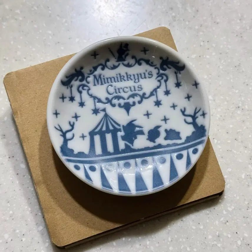 [BUNJANG] Pokemon Mimikyu Circus Plate Mini Dish Ichiban Kuji D Prize Official Goods / 포켓몬 따라큐 미믹큐 플레이트 미니 접시 쿠지 D상 제일복권 공식 굿즈