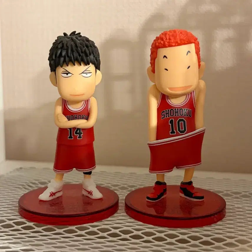 [BUNJANG] Slam Dunk SD Figures - Mitsui Hisashi &amp; Sakuragi Hanamichi Bundle Set / 슬램덩크 SD 피규어 정대만/강백호 일괄