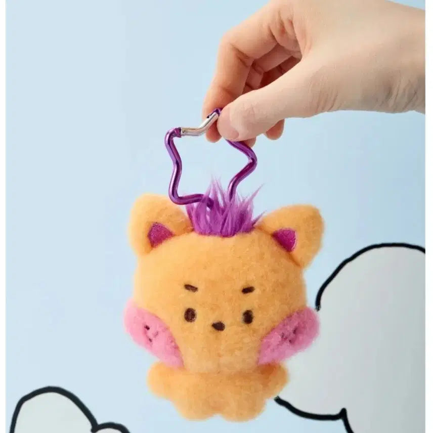 [BUNJANG] NCT WISH Sion SioNini Doll Keychain Line Friends Pre-order / NCT WISH 위시니니 시온 시오니니 인형 키링 라인프렌즈 예판