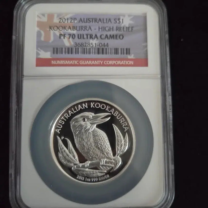 [BUNJANG] 2012 Australia Kookaburra 1 oz High Relief PF70 Silver Coin / 2012 호주 쿠카부라 1온스 하이릴리프  PF70 은화 ( 실버코인 실버바 )
