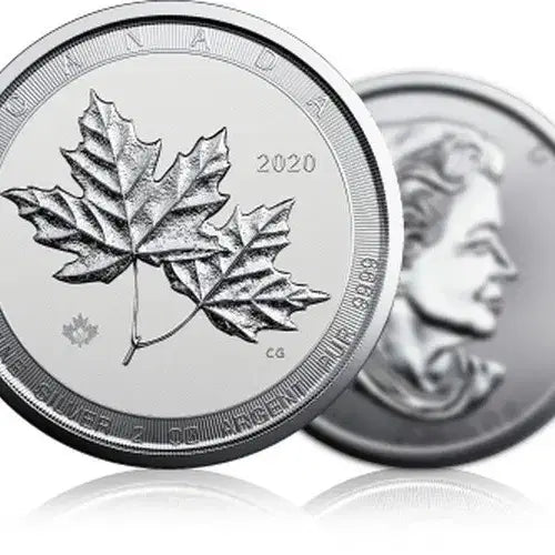 [BUNJANG] Canada Twin Maple Silver Coin 2oz / 2oz 캐나다 트윈 메이플 은화