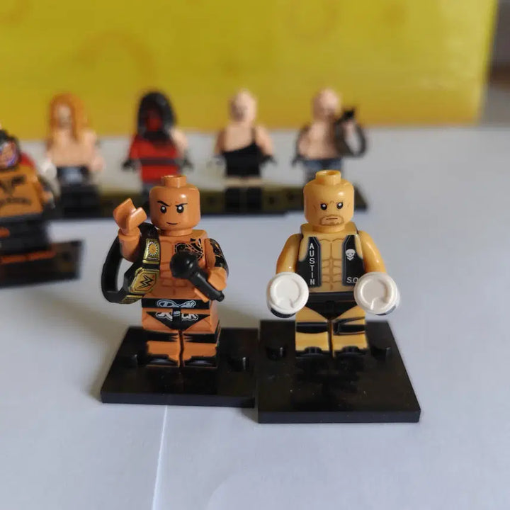 [BUNJANG] WWE Wrestling LEGO Compatible Building Blocks 10-Figure Set / wwe 레슬링 레고 10종