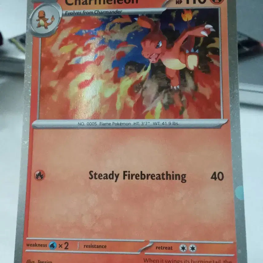 [BUNJANG] North American Pokemon Card Lizard Promo Card Holo / 북미판 포켓몬카드 리자드 프로모카드 홀로