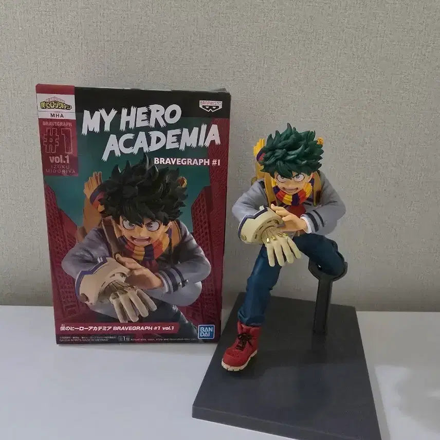 [BUNJANG] My Hero Academia Brave Graph Izuku Midoriya Figure / 히로아카 브레이브그래프 피규어 미도리야