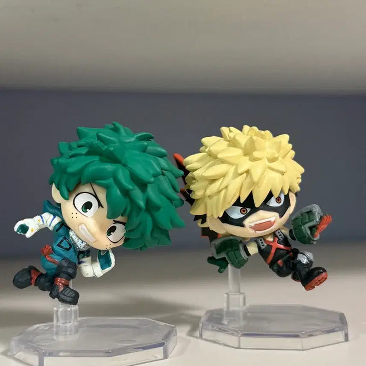 [BUNJANG] My Hero Academia Bakugo Midoriya Mini Figure Set / 나히아 바쿠고 미도리야 미니 피규어