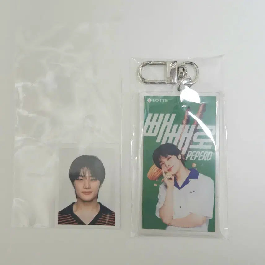[BUNJANG] Stray Kids Pepero I.N Bundle Set Keyring ID Photo MD Merch POB / [미개봉] 스트레이키즈 빼빼로 아이엔 키링 증사 증명사진 엠디 굿즈 특전 stray kids pepero i.n keyring id photo md merch