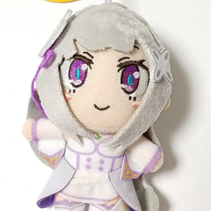 [BUNJANG] Re:Zero Emilia Plush Doll / 리제로 에밀리아 누이 인형 이세계 콰르텟