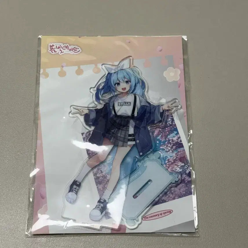[BUNJANG] Stellive Tabby Spring Bloom Date Acrylic Stand / 스텔라이브 봄빛데이트 타비 아크릴