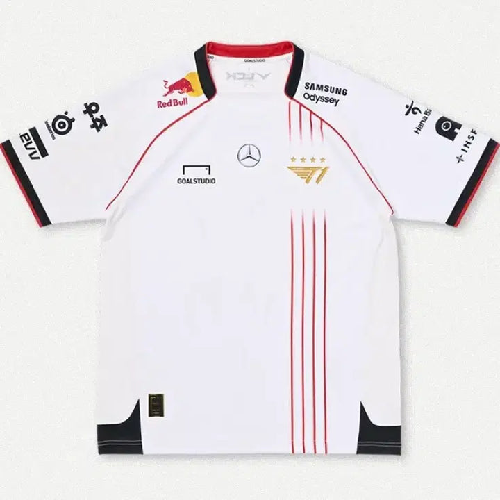 [BUNJANG] T1 2024 Worlds Uniform Jersey with Zeus Marking (Size S) / 2024 T1 Worlds Uniform Jersey Zeus마킹