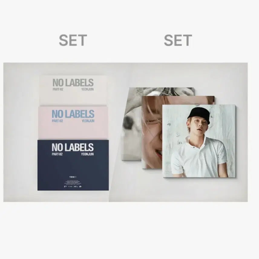 [BUNJANG] TXT Yeonjun NO LABELS: PART 02 Standard Edition + Compact Edition SET / (연준) NO LABELS: PART 02 일반반+컴팩트반(SET)