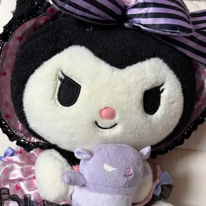 [BUNJANG] Vintage Kuromi Sanrio Plush Doll / 빈티지 쿠로미인형 산리오