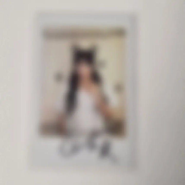 [BUNJANG] QWER Siomimg Siyeon Signed Polaroid / QWER 시요밍 시연 싸인 폴라로이드 싸폴 팬싸 폴라
