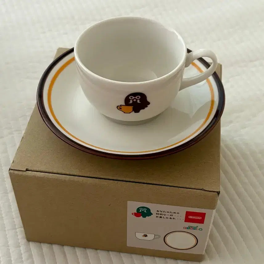 [BUNJANG] Animal Crossing: New Horizons Pigeon Cafe Coffee Cup Set / 동물의 숲 모동숲 비둘기카페 커피잔 세트