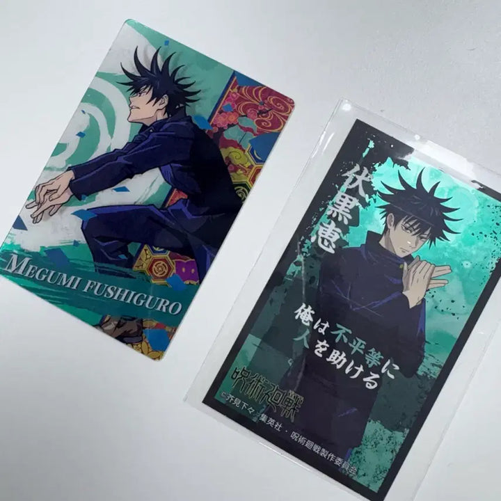 [BUNJANG] Jujutsu Kaisen Megumi Fushiguro Photocard Sticker Bundle Set / 주술회전 후시구로 메구미 포토카드 스티커 일괄