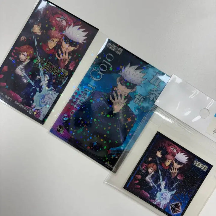 [BUNJANG] Jujutsu Kaisen Satoru Gojo Photocard Sticker Bundle Set / 주술회전 고죠사토루 포토카드 스티커 일괄