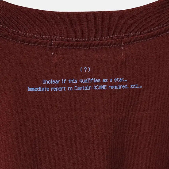 [BUNJANG] Zutto Mayo Dorodango Burgundy T-Shirt XL / 즛토마요 도로당고 버건디 티셔츠