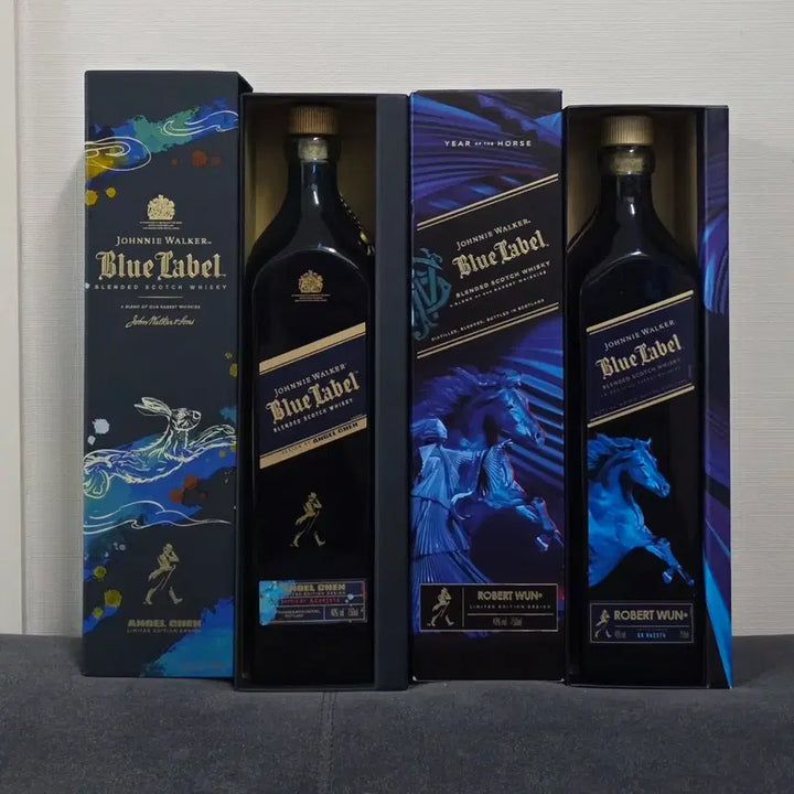[BUNJANG] Johnnie Walker Blue Label Limited Edition Whiskey Empty Bottle Case / 조니워커 블루라벨 에디션 위스키 공병