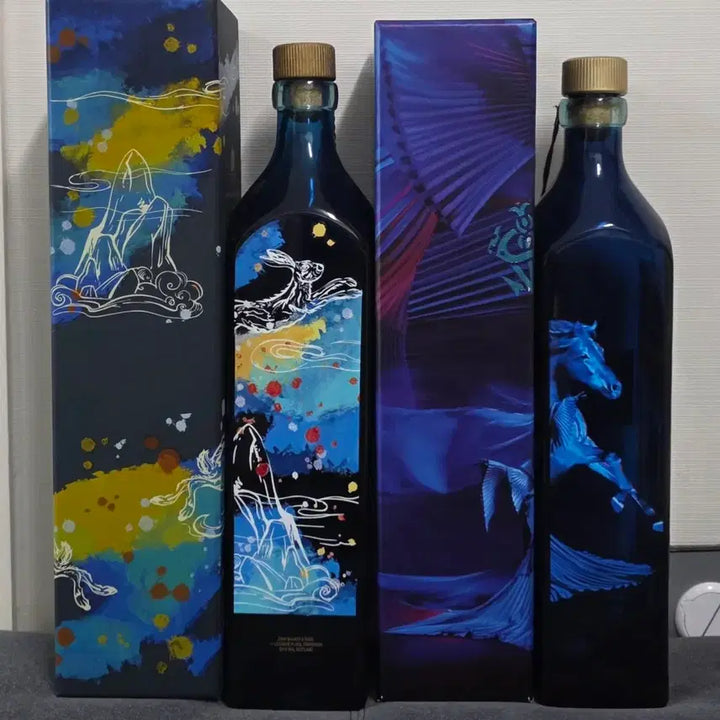 [BUNJANG] Johnnie Walker Blue Label Limited Edition Whiskey Empty Bottle Case / 조니워커 블루라벨 에디션 위스키 공병