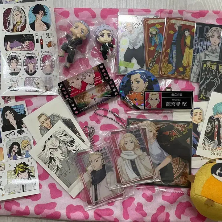 [BUNJANG] Tokyo Revengers Mikey &amp; Baji Figure &amp; Plush Bundle Set / 일괄)도쿄 리벤져스 굿즈 마이키 바지 피규어 인형 파샤