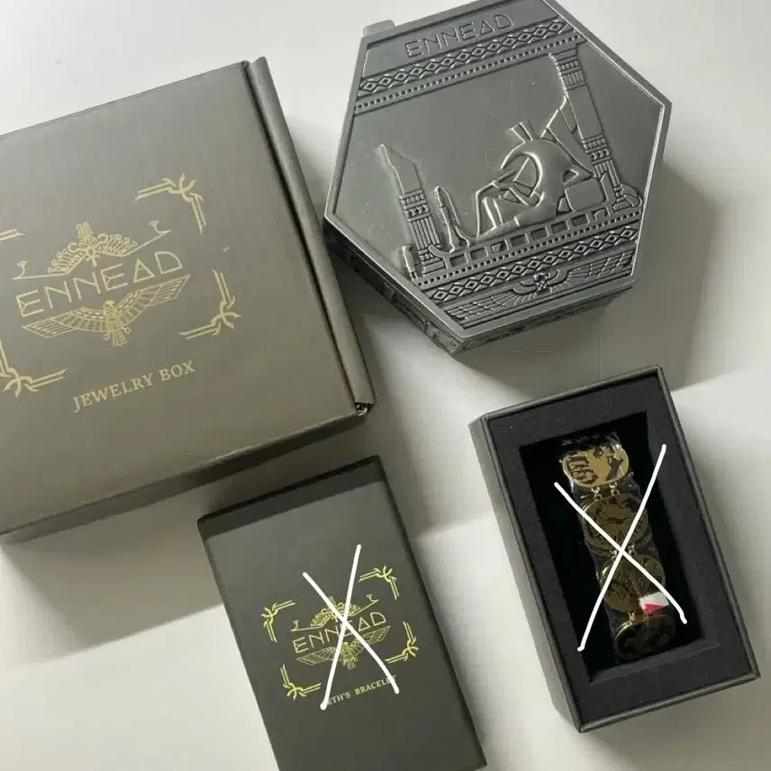 [BUNJANG] Ennead Jewel Box Bracelet Set / 엔네아드 보석함