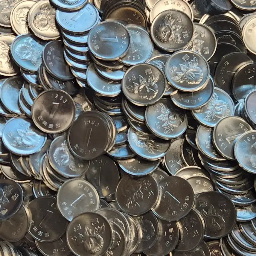 [BUNJANG] 1983 1st Year Uncirculated Coin Roll - 100 pcs / 관봉해체분/83년1주 100개