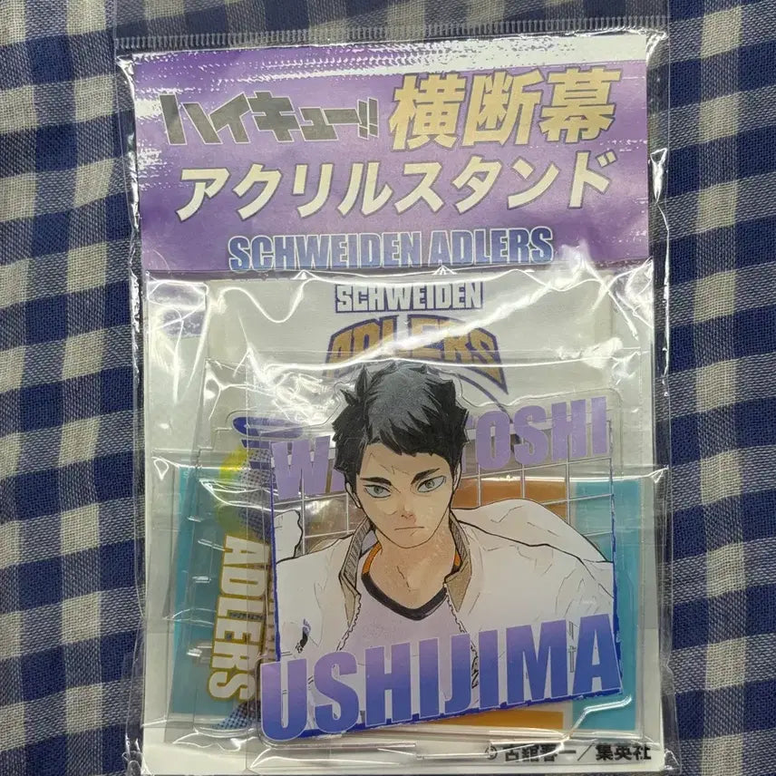 [BUNJANG] Haikyuu!! Ushijima Wakatoshi Banner Acrylic Stand / 하이큐 현수막 아크릴 우시지마 와카토시