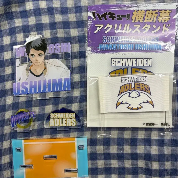 [BUNJANG] Haikyuu!! Ushijima Wakatoshi Banner Acrylic Stand / 하이큐 현수막 아크릴 우시지마 와카토시