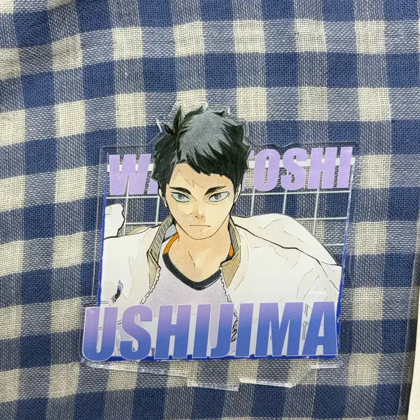 [BUNJANG] Haikyuu!! Ushijima Wakatoshi Banner Acrylic Stand / 하이큐 현수막 아크릴 우시지마 와카토시