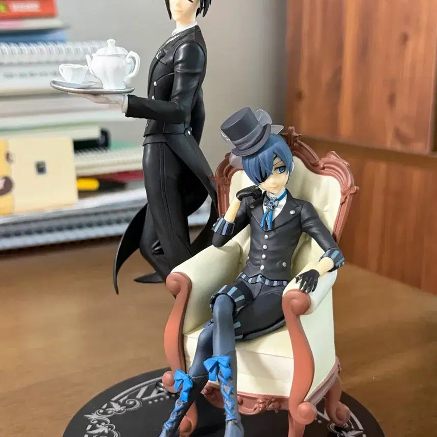[BUNJANG] Black Butler Ciel Phantomhive Sebastian Bundle Set Figures / (일괄)흑집사 시엘 팬텀하이브 세바스찬 피규어