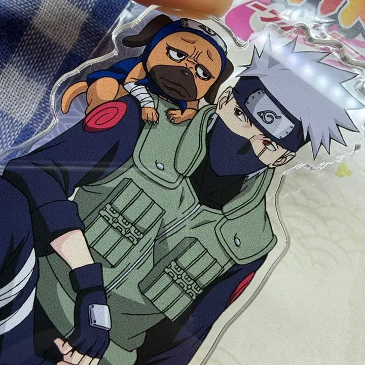 [BUNJANG] Naruto Kakashi Pakkun Acrylic Stand / 나루토 카카시 파쿤 아크릴 스탠드